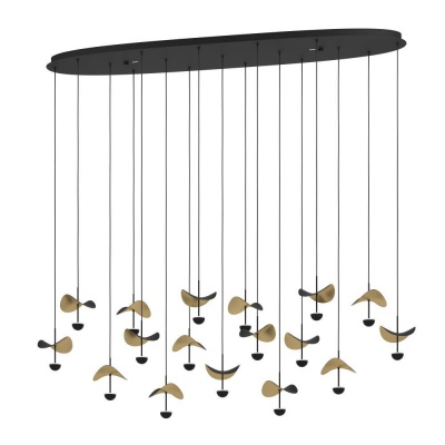 Подвесная светодиодная люстра Eglo 390343  фото, kupilegko.ru