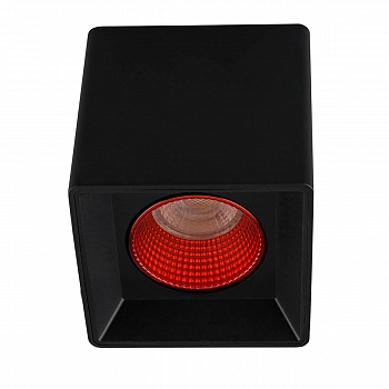 Накладной светильник Denkirs DK3080-BK+RD  фото, kupilegko.ru