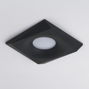 Встраиваемый светильник Elektrostandard 119 MR16 черный 4690389168918  фото, kupilegko.ru