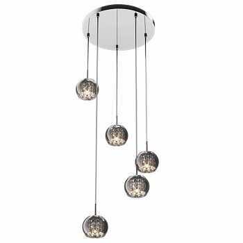 Подвесной светильник Zumaline Crystal P0076-05M-B5FZ  фото, kupilegko.ru