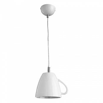 Подвесной светильник Arte Lamp Cafeteria A6605SP-1WH  фото, kupilegko.ru
