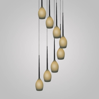 Подвесной светильник Azzardo Izza 8 AZ1230  фото, kupilegko.ru