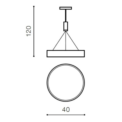 Подвесной светильник Azzardo Monza R pendant 40 AZ2496  фото, kupilegko.ru