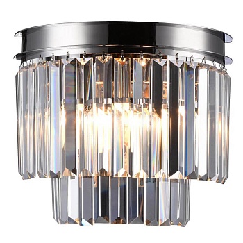 Настенный светильник Newport 31101/A Nickel М0055022  фото, kupilegko.ru