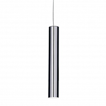 Подвесной светодиодный светильник Ideal Lux Ultrathin D040 Round Cromo 187662  фото, kupilegko.ru