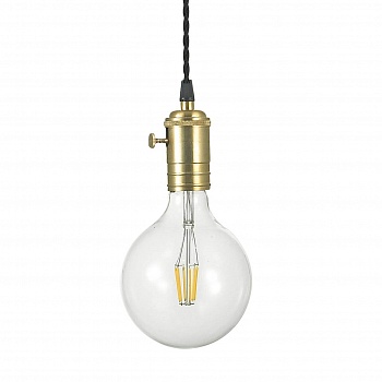 Подвесной светильник Ideal Lux Doc SP1 Ottone 163154  фото, kupilegko.ru