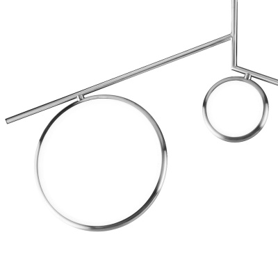 Подвесная светодиодная люстра Mantra Olimpia Cromo 6590  фото, kupilegko.ru