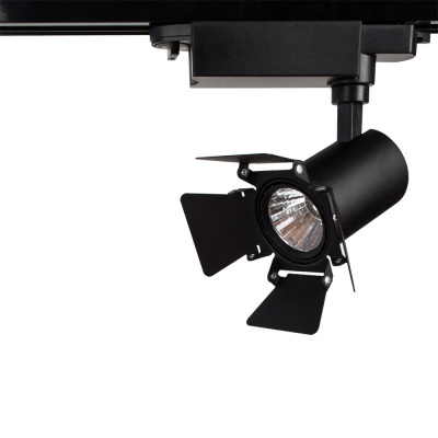 Трековый светильник Arte Lamp Track Lights A6709PL-1BK  фото, kupilegko.ru