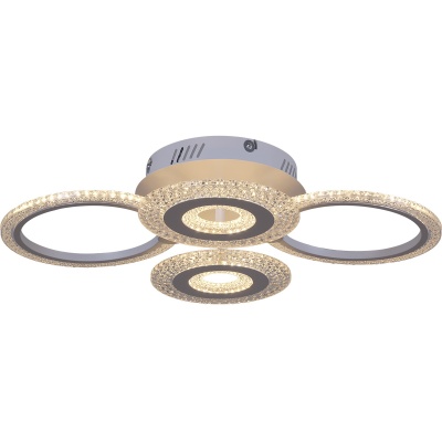 Потолочная светодиодная люстра Reluce 20697-0.3-2+2  фото, kupilegko.ru