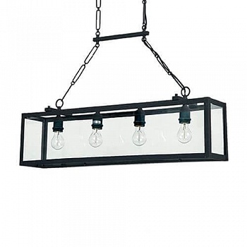 Подвесной светильник Ideal Lux Igor SP4 Nero 092942  фото, kupilegko.ru