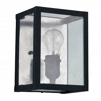Настенный светильник Ideal Lux Igor AP1 Nero 092836  фото, kupilegko.ru