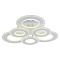 Потолочная светодиодная люстра Profit Light 8081/3+3 WHT  фото, kupilegko.ru