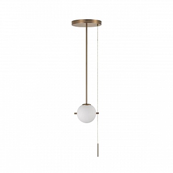 Подвесной светильник Loft IT Signal 10029PS Gold  фото, kupilegko.ru
