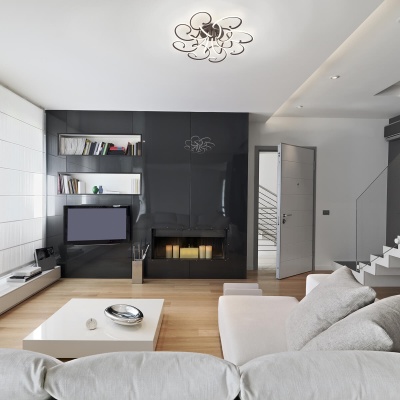 Потолочный светильник Eurosvet 90136/8 чёрный кофе  фото, kupilegko.ru