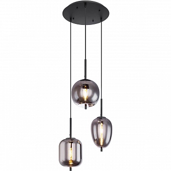 Подвесной светильник Globo Blacky 15345-3  фото, kupilegko.ru