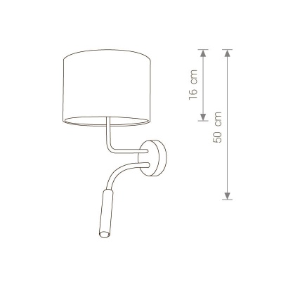 Бра, светильник настенный накладной Nowodvorski 9073  фото, kupilegko.ru