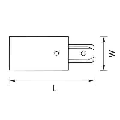 Питание боковое Lightstar Barra 501116  фото, kupilegko.ru