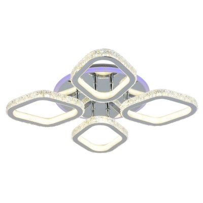 Потолочная светодиодная люстра Profit Light 8044/4 CHR  фото, kupilegko.ru