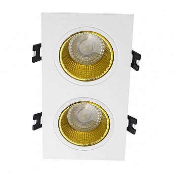 Встраиваемый светильник Denkirs DK3020WYE DK3072-WH+YE (встраиваемые)  фото, kupilegko.ru