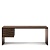 Linha Studio Dark Brown Стол письменный Minotti  фото, kupilegko.ru