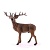 Олень фигурка животного 872 GU  фото, kupilegko.ru