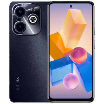 Смартфон, мобильный телефон Infinix Hot 40i 8/256 Черный RU  фото, kupilegko.ru