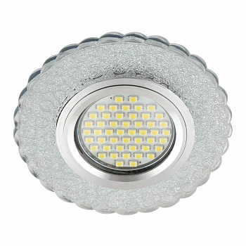 Встраиваемый светильник Fametto Luciole DLS-L140 Gu5.3 Glassy/Clear  фото, kupilegko.ru