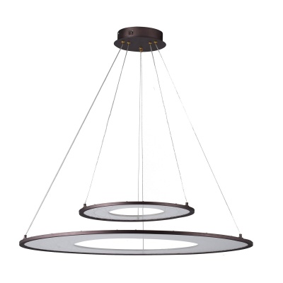 Подвесная светодиодная люстра Gerhort G61315/2CF CL  фото, kupilegko.ru