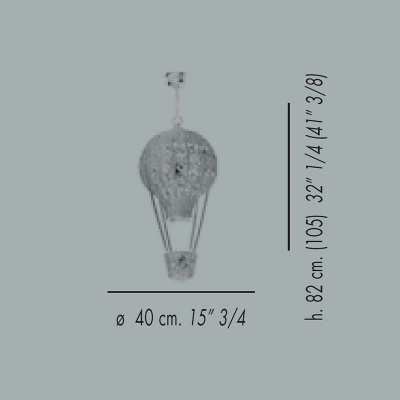 Подвесной светильник Banci La Metamorfosi 64.6926  фото, kupilegko.ru