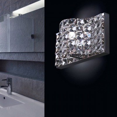 Настенный светильник Zumaline Jasmine W0246-01A-B5AC  фото, kupilegko.ru