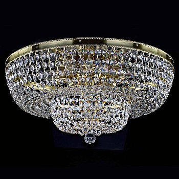 Потолочный светильник Artglass Gerta Dia 600 Polished CE  фото, kupilegko.ru