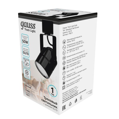 Трековый светильник Gauss Track Light Bulb TR011  фото, kupilegko.ru