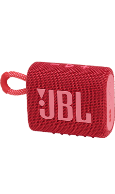 Колонка портативная  JBL GO 3, красная  фото, kupilegko.ru
