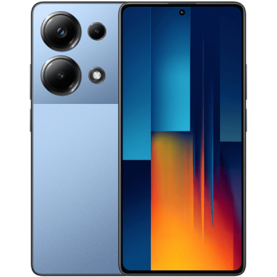 Смартфон, мобильный телефон Poco M6 Pro 8GB/256GB Blue RU  фото, kupilegko.ru