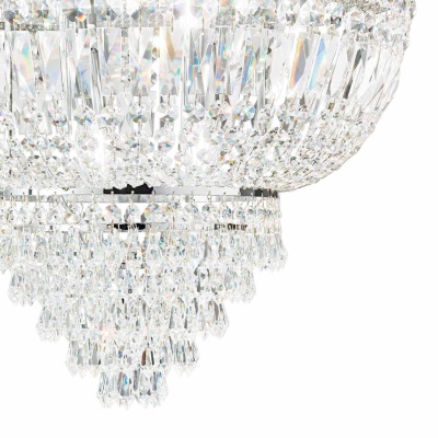 Подвесная люстра Ideal Lux Dubai SP10 Cromo 215969  фото, kupilegko.ru