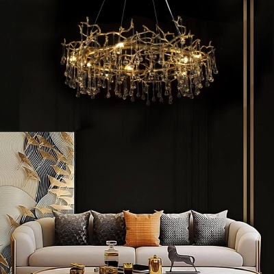 Подвесная люстра Loft IT Bijout 10068/800 GD  фото, kupilegko.ru