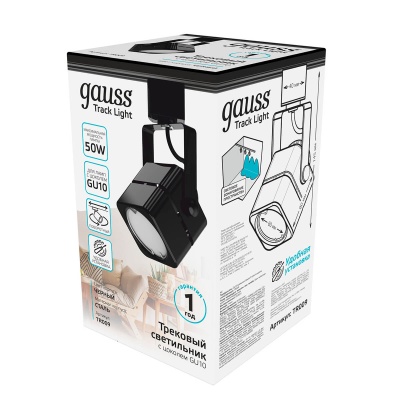 Трековый светильник Gauss Track Light Bulb TR009  фото, kupilegko.ru
