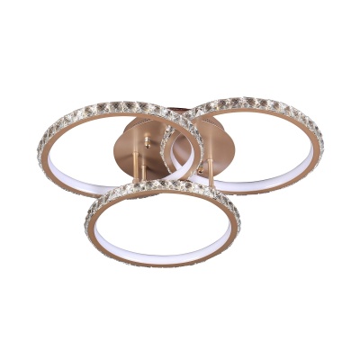 Потолочная светодиодная люстра Gerhort G61312/3GD  фото, kupilegko.ru