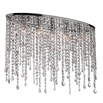 Потолочный светильник Ideal Lux Rain Pl5 Trasparente 008455  фото, kupilegko.ru