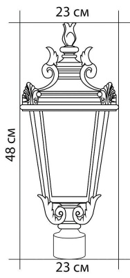 Уличный наземный светильник Feron 11363  фото, kupilegko.ru
