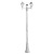 Столб фонарный уличный Arte Lamp BREMEN A1017PA-3WH  фото, kupilegko.ru