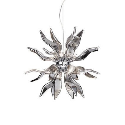 Подвесной светильник Ideal Lux Leaves SP12 Fume 112251  фото, kupilegko.ru