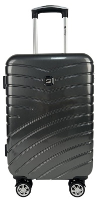 Пластиковый чемодан на колесах с кодовым замком большой, размер L Airport 692736 AU  фото, kupilegko.ru