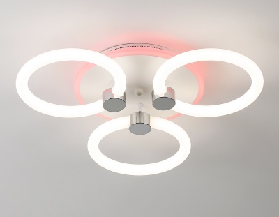 Потолочная светодиодная люстра Ambrella light FA3838  фото, kupilegko.ru