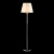 Торшер Crystal Lux Nicolas PT1 Nickel/White  фото, kupilegko.ru