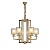 Подвесная люстра Lumina Deco Manhattan LDP 8012-6 F.GD  фото, kupilegko.ru