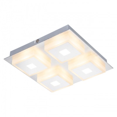 Потолочный светодиодный светильник Globo Quadralla 41111-4  фото, kupilegko.ru