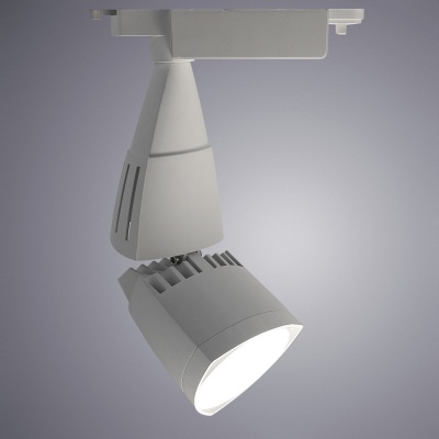 Трековый светильник Arte Lamp Lynx A3830PL-1WH  фото, kupilegko.ru