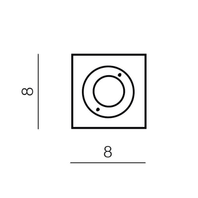 Встраиваемый светильник Azzardo Pablo AZ1015 (встраиваемые)  фото, kupilegko.ru