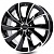 Литые колесные диски Rial Lugano 7.5x17 5x112 ET47 D70.1 Чёрный глянцевый с полированной лицевой частью (LU75747B73-1)  фото, kupilegko.ru